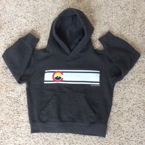 Super Cute Kids Unisex Colorado Hoodie Size S